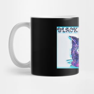 Black Cat Alley (Vintage Design) Mug